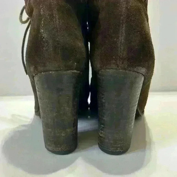 Frye Parker Moc Short Lace Up Bootie - Picture 6 of 8